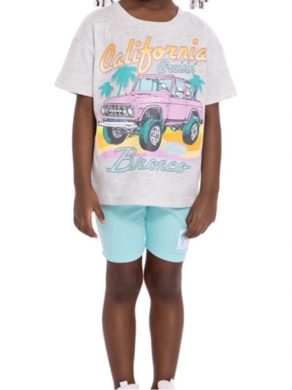 Ford Girls 2T Bronco Shorts Set